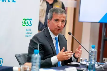 Ministro de Producción, Raul Pérez.