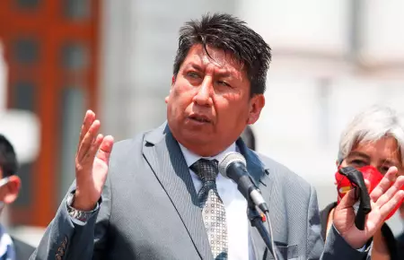 Congresista de Perú Libre, Waldemar Cerrón