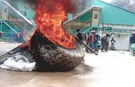 Huancavelica: Manifestantes toman instalaciones de la minera Buenaventura y bloquean carretera