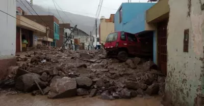 Huaico en Secocha deja al menos 3 muertos