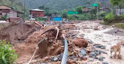 Cenepred advierte que 108 distritos de la sierra sur en riesgo por deslizamiento