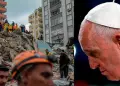 Papa Francisco: "Estoy cerca, con todo el corazón, de las personas afectadas por el terremoto en Turquía y Siria"