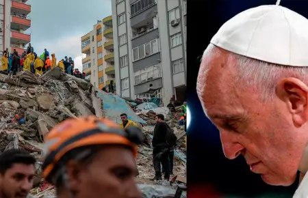 Papa Francisco eleva oraciones por las víctimas del terremoto de Turquía y Siria