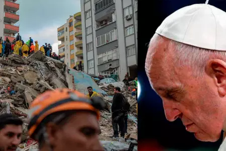 Papa Francisco eleva oraciones por las víctimas del terremoto de Turquía y Siria