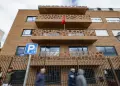 Un hombre se prende fuego frente al consulado de Marruecos en Madrid