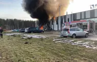 Incendio en Letonia de una fbrica estadounidense de drones