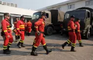 Ms de 3.400 bomberos voluntarios combaten los incendios sin control en Chile