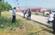 Huachipa: Abandonan cuerpo con ocho impactos de bala y dejan mensaje