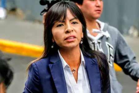 Giulliana Loza, abogada de Keiko Fujimori.
