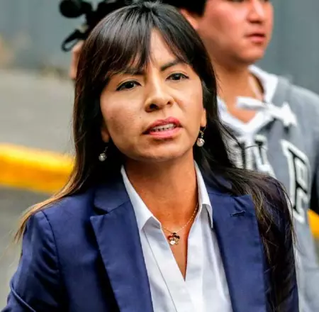 Giulliana Loza, abogada de Keiko Fujimori.