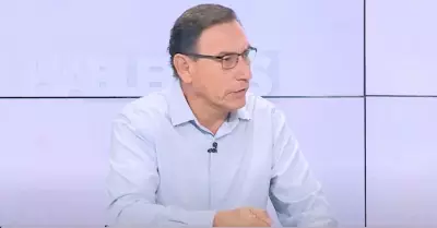 Expresidente de la Repblica, Martn Vizcarra, en entrevista con Nicols Lcar.
