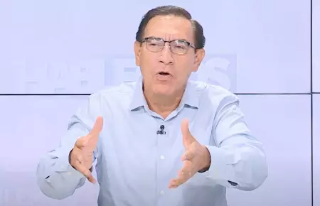 Martín Vizcarra, expresidente de la República, en estudios de Exitosa.