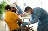 Ms de 1,100 adultos mayores de Miraflores recibieron vacuna bivalente contra la Covid 19