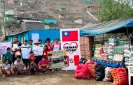 San Antonio de Huarochirí: Embajada de Taiwán y Exitosa donaron alimentos a olla común "Comité de damas"