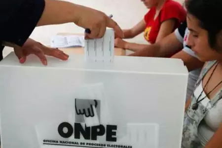 Elecciones en Perú.