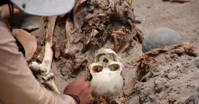 Restos humanos de ms de 800 aos fueron hallados en Huaral.