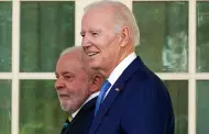 Lula da Silva dice a Joe Biden que es necesario "poner fin" a la guerra en Ucrania