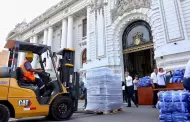 Congreso envi hoy ayuda humanitaria a los damnificados por huaicos en la regin de Arequipa