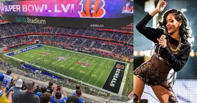 Ya falta poco para la presentacin de Rihanna en los escenarios del Super Bowl.