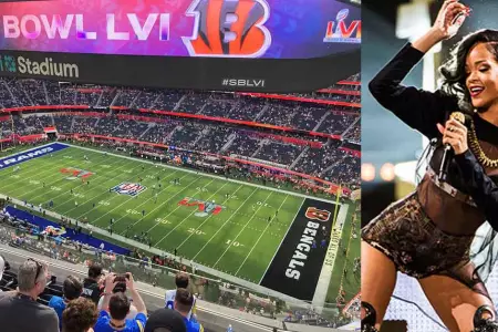 Ya falta poco para la presentacin de Rihanna en los escenarios del Super Bowl.