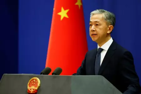 Wang Wenbin, portavoz del Ministerio de Asuntos Exteriores de China