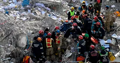 Buscan entre los escombros a una semana del sismo en Turqua y Siria.