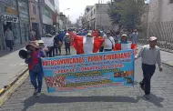 Organizaciones sociales retomarn protestas en Arequipa desde el prximo 20 de febrero