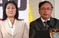 Keiko Fujimori a Gustavo Petro: "Pido pblicamente que no meta su nariz roja en el Per"