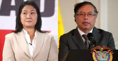 Keiko Fujimori arremete contra mandatario colombiano