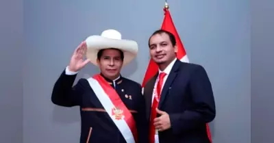 Pedro Castillo y su sobrino prfugo, Fray Vsquez.