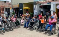 Fundacin Romero y Exitosa donan sillas de ruedas a adultos mayores con discapacidad que dependen de olla comn