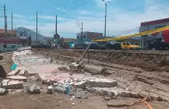 Chimbote: Paredes de colegio Politcnico Nacional del Santa se caen a pedazos