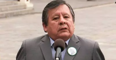 Carlos Cuaresma, vocero del Frente Esperanza.