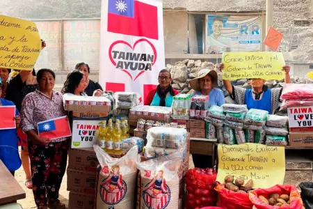 Taiwán envía ayuda a Villa María del Triunfo