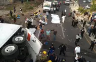 Accidente de bus que trasladaba migrantes deja 17 muertos en México