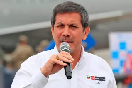 Ministro de Defensa, Jorge Chávez Cresta