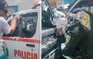 Video: A la Polica se le respeta! Efectivo fue "atacado" por transentes que jugaban carnavales