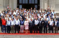 77 alcaldes de La Libertad se reunieron con presidenta Dina Boluarte