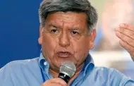 Csar Acua sobre buf del Congreso: Se han ganado la indignacin de los peruanos