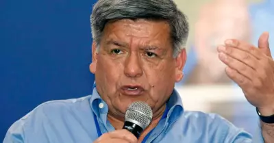 Csar Acua, gobernador regional de La Libertad.