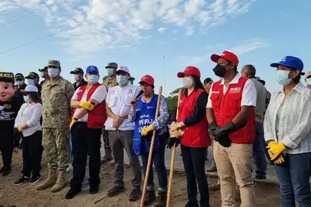 Ministra del Ambiente, lanzó la cruzada nacional Perú Limpio desde el distrito d