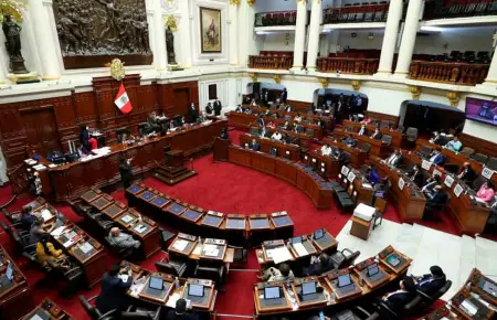 Distribucin de escaos de senadores y diputados en Congreso bicameral.