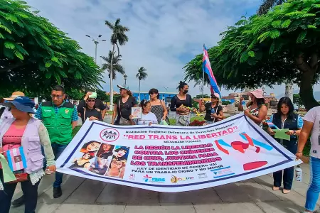 Trujillanos marcharon exigiendo justicia por asesinatos de mujeres trans
