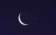 Miles de peruanos vieron esta noche sorprendente aproximacin entre la Luna y Jpiter