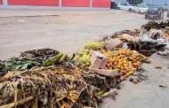 Incremento de cmulos de basura y desperdicios orgnicos en los exteriores del mercado "La Hermelinda"