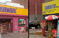 Peruano abre negocio Tambito al frente de la popular cadena Tambo en Surco