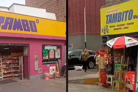 Peruano abre negocio Tambito al frente de Tambo.