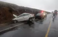 Polica y su copiloto mueren en accidente de trnsito en la carretera Arequipa-Puno