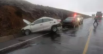 Polica y su copiloto mueren en accidente de trnsito en la carretera Arequipa-P