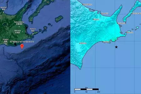 Se registró un terremoto de 6.1 de magnitud en Japón.